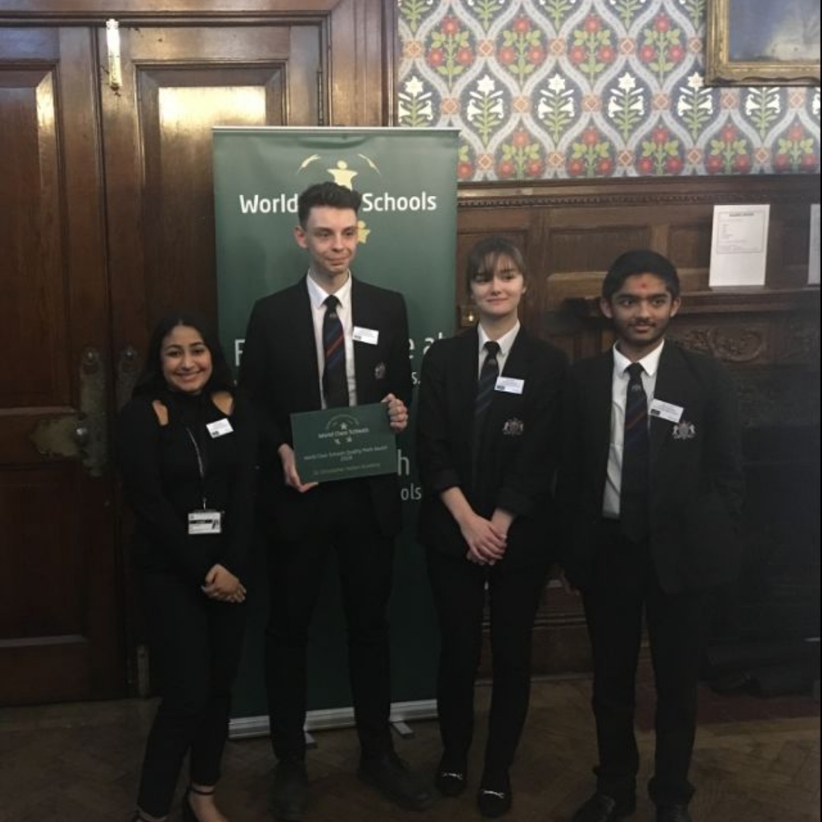 World Class Schools Quality Mark Sir Christopher Hatton Academy